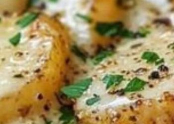 Jeder in meiner Familie mag es: Kartoffeln in cremiger Knoblauchsauce