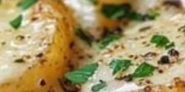 Jeder in meiner Familie mag es: Kartoffeln in cremiger Knoblauchsauce