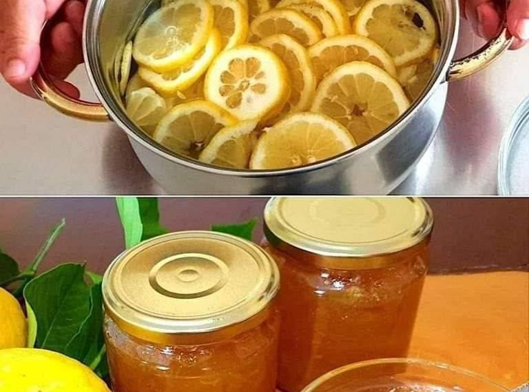 Sooo köstlich, Zitronenmarmelade mit NUR 3 Zutaten!