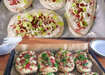 Mittelalterliche Rahmfladen schnell zubereitet