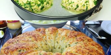 Dieser Knoblauchbrot schmeckt hammermäßig gut, konnte es täglich essen!