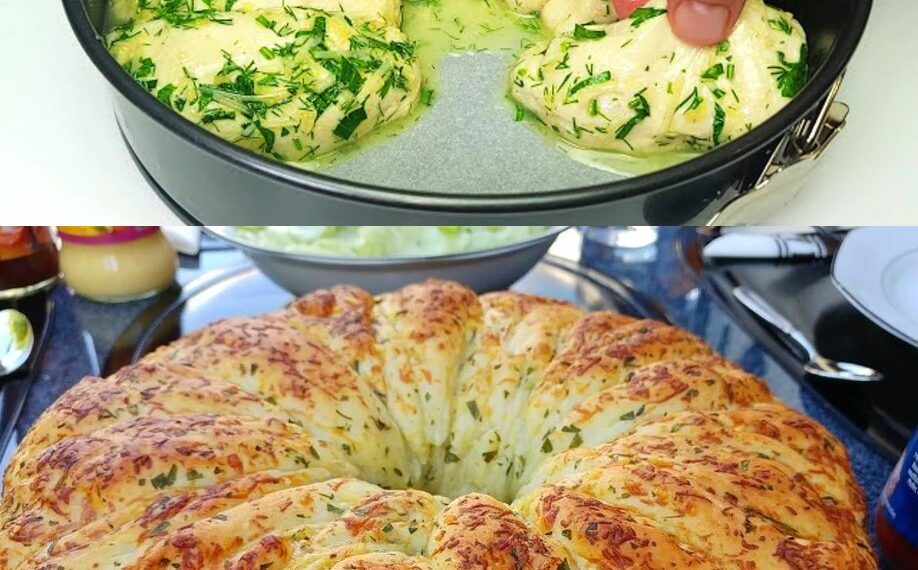 Dieser Knoblauchbrot schmeckt hammermäßig gut, konnte es täglich essen!