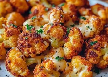 Backofen Blumenkohl mit Käse