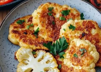 Blumenkohlschnitzel mit 2 Eiern