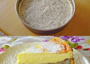 500g Schmand mit 150 g Mohnback, Mohn Schmandkuchen der verrückt macht 