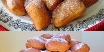 Das wohl beste Rezept von Oma, Kräppelchen wie vom Weihnachtsmarkt!