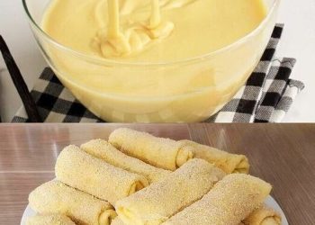 Weihnachtliche Pfannkuchen mit Quark