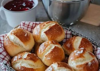 Einfache, aber köstliche DDR-Brötchen