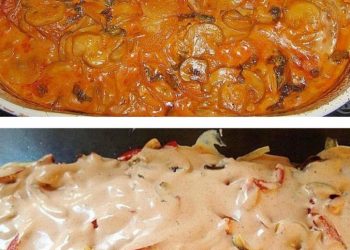 Feurige geschmorte Schnitzel