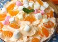 Orangefarbene Cremepaletten