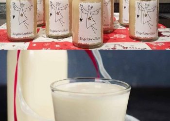 Weihnachtliches Engelchenlikör, jedes Jahr bei mir ein muss
