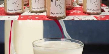 Weihnachtliches Engelchenlikör, jedes Jahr bei mir ein muss