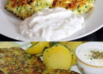 Schnelle Zuchinipuffer