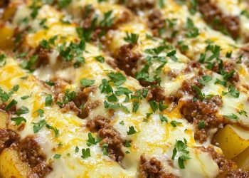 Kohlrabi-Kartoffel-Hack-Auflauf 