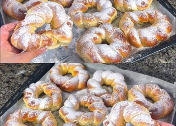 Wenn sie 1 Ei, 2 El Zucker und Mehl haben bereiten Sie dieses köstliche Dessert!