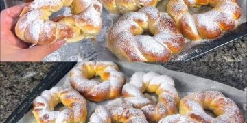 Wenn sie 1 Ei, 2 El Zucker und Mehl haben bereiten Sie dieses köstliche Dessert!