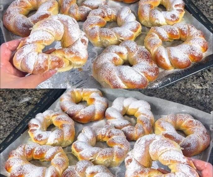 Wenn sie 1 Ei, 2 El Zucker und Mehl haben bereiten Sie dieses köstliche Dessert!