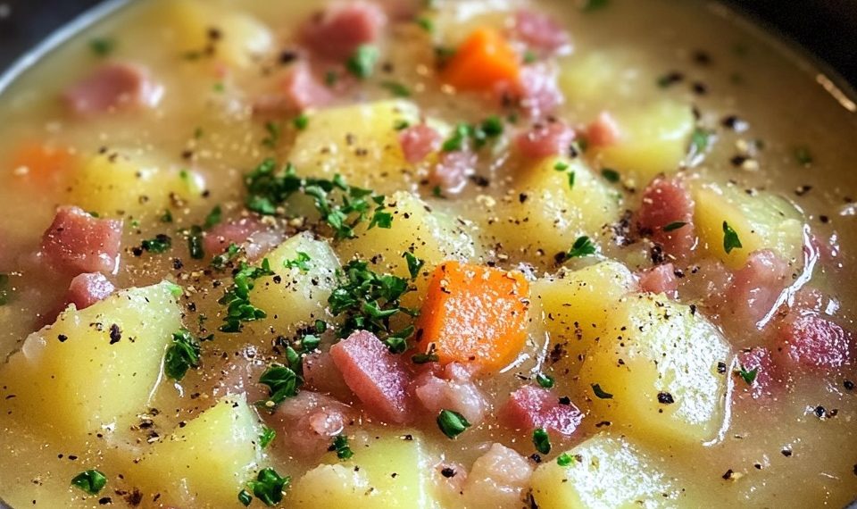 Kartoffelsuppe mit Speck und Lauch – Alte Oma Rezepte