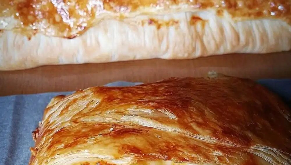 Calzone mit Blätterteig
