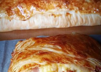 Calzone mit Blätterteig