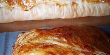 Calzone mit Blätterteig