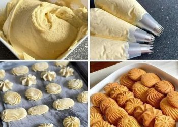 Spritzgebäck, uraltes Rezept das immer gelingt!