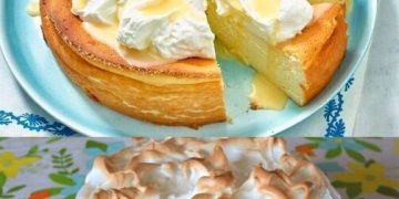 Eierlikör Käsekuchen ohne Boden