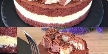 Schokoladen-Kokos-Biskuitkuchen: das Rezept für ein köstliches Dessert