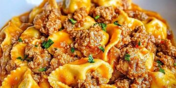 Cremige Tortellini-Pfanne mit würzigem Hack: Ein schneller und leckerer Alltagsheld