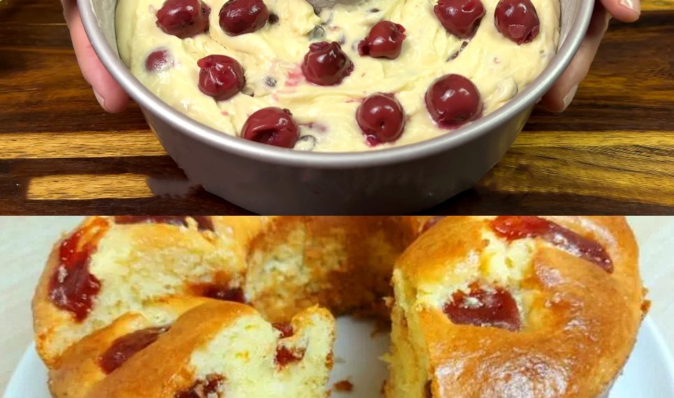 Omas Ratz-Fatz Buttermilchkuchen mit Früchten, hammermäßig lecker!