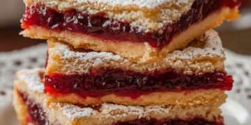 Linzer Torte Riegel 