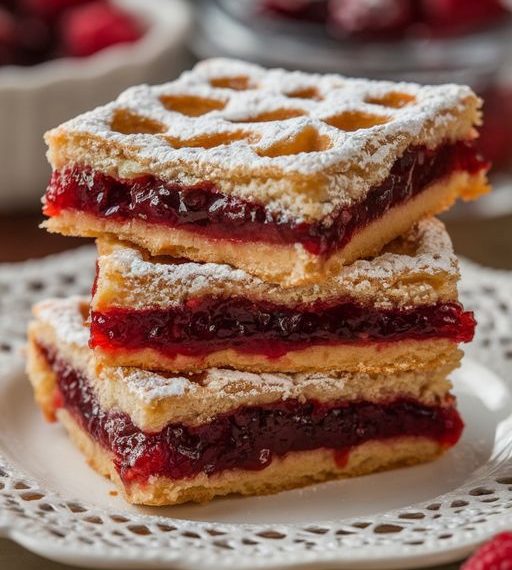 Linzer Torte Riegel 