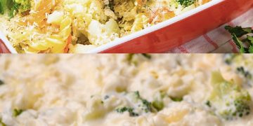 Brokkoli-Blumenkohl-Auflauf 