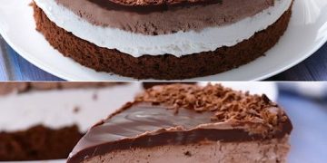 Dreifach-Schokoladenkuchen: das perfekte Dessert für jeden Anlass!