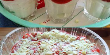 Woow einfach Traumhaft, Spaghetti-Eis Dessert