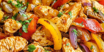 Hähnchen Paprika Pfanne – Schnell & Aromatisch!