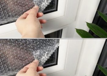 Luftpolsterfolien-Trick zur Reduzierung des Eindringens von Kälte / Möglichkeiten, das Eindringen von Kälte durch Fenster zu verhindern: