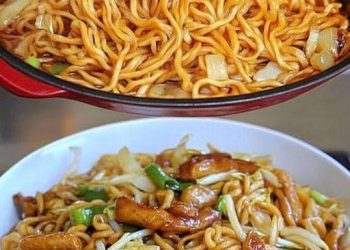 Chinesische Nudeln mit Hähnchen: Einfach, schnell und unwiderstehlich lecker!