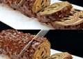 Schokoladenrolle ohne Backen
