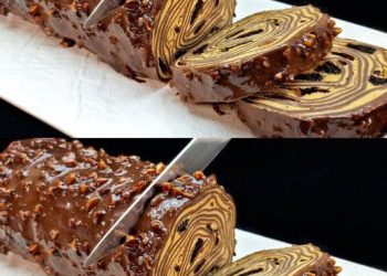 Schokoladenrolle ohne Backen