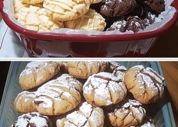 Puddingplätzchen, die schnellsten Plätzchen mit nur 4 Zutaten