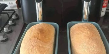 Hausgemachtes Brot in der Heißluftfritteuse