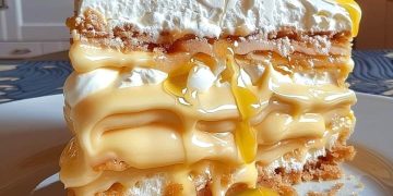ZITRONEN BAISER KUCHEN