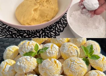 Rezept für weiche Zitronenkekse