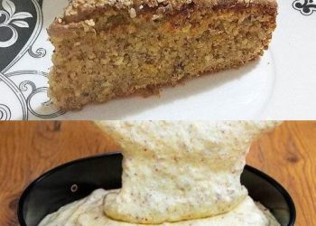 Blitz 5 Minuten Saftiger Nusskuchen den ich jede Woche backe 