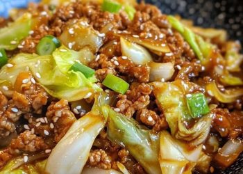 Immer tolle Sachen und sehr lecker, Chinakohl mit Hackfleisch