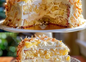 Ananas-Kokos-Traumkuchen