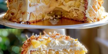 Ananas-Kokos-Traumkuchen