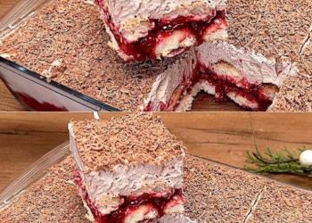 Ein Dessert, das jeder liebt! Ein Geschmack, der unbeschreiblich ist! Kein Backen nötig