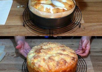 Wie ich ihn liebe, Apfel Schmandkuchen in 10 Minuten bereit für den Ofen